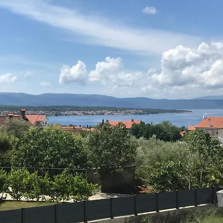 Lovely Sea View House In Malinska Island Krk Exterior photo